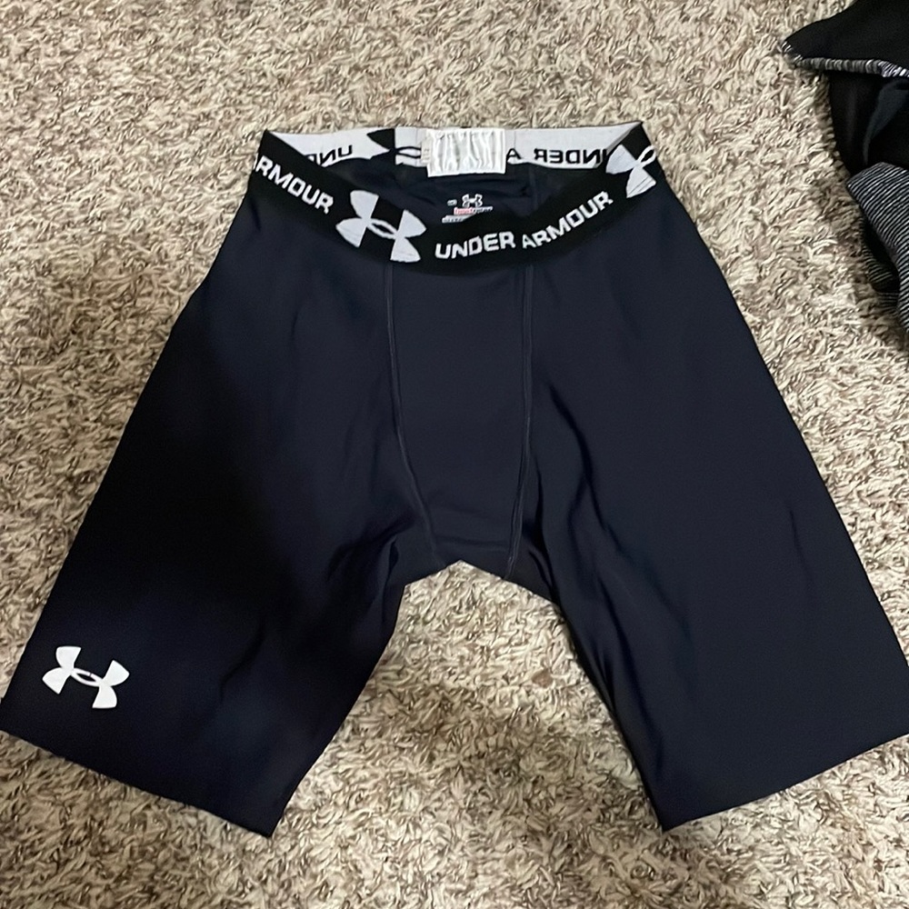 thermal under armour shorts